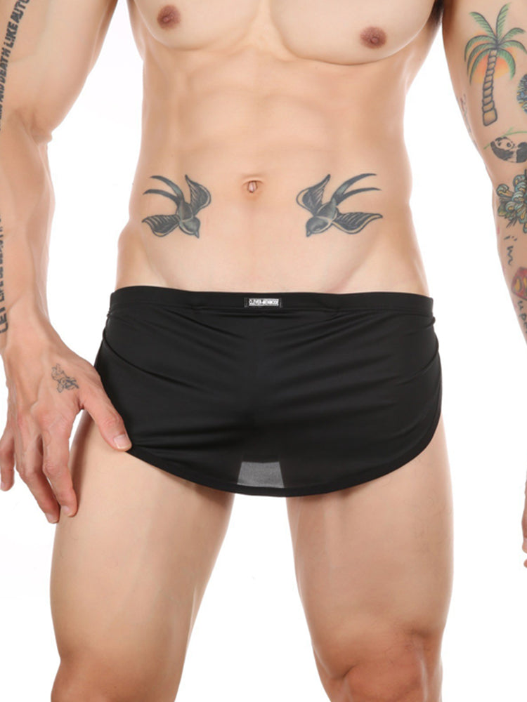 Men's Sexy 2-In-1 Erotic Boxer Briefs