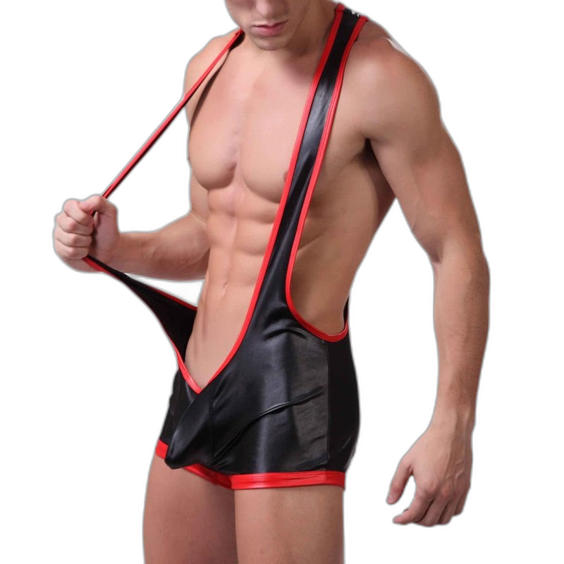 Kinky Vegan Leather Bodysuit
