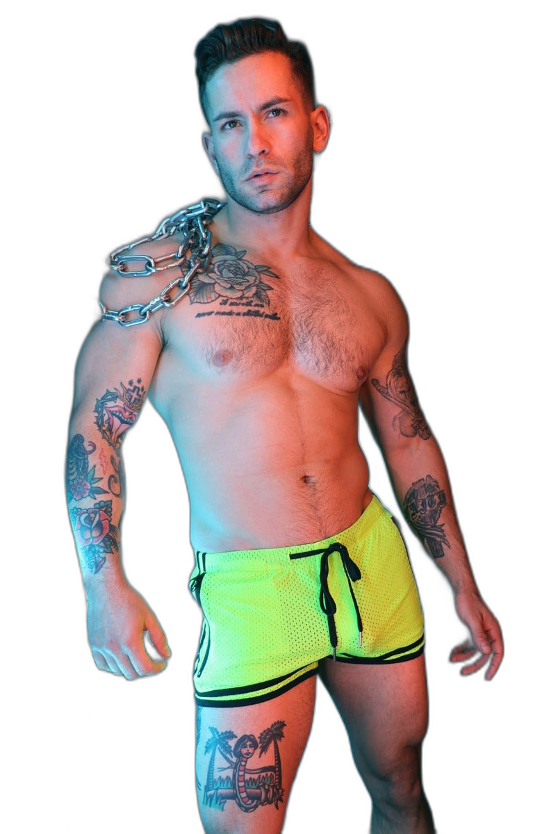 Remix Circuit Shorts 2.0 Neon Green