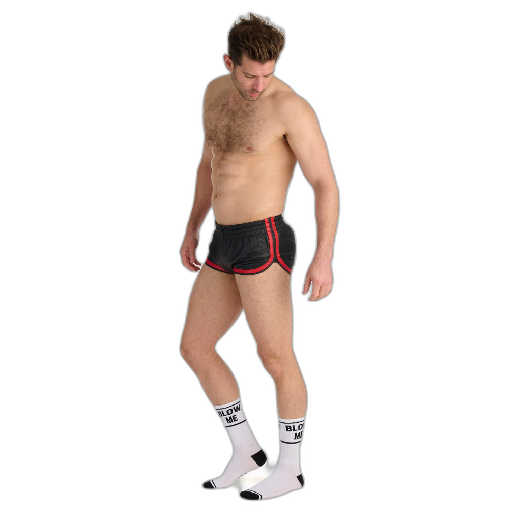 Prowler RED Blow Me Socks White Black