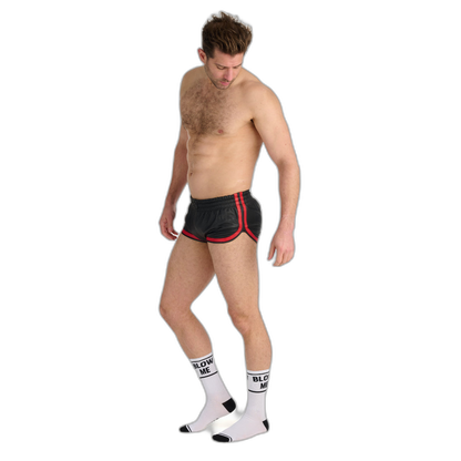 Prowler RED Blow Me Socks White Black