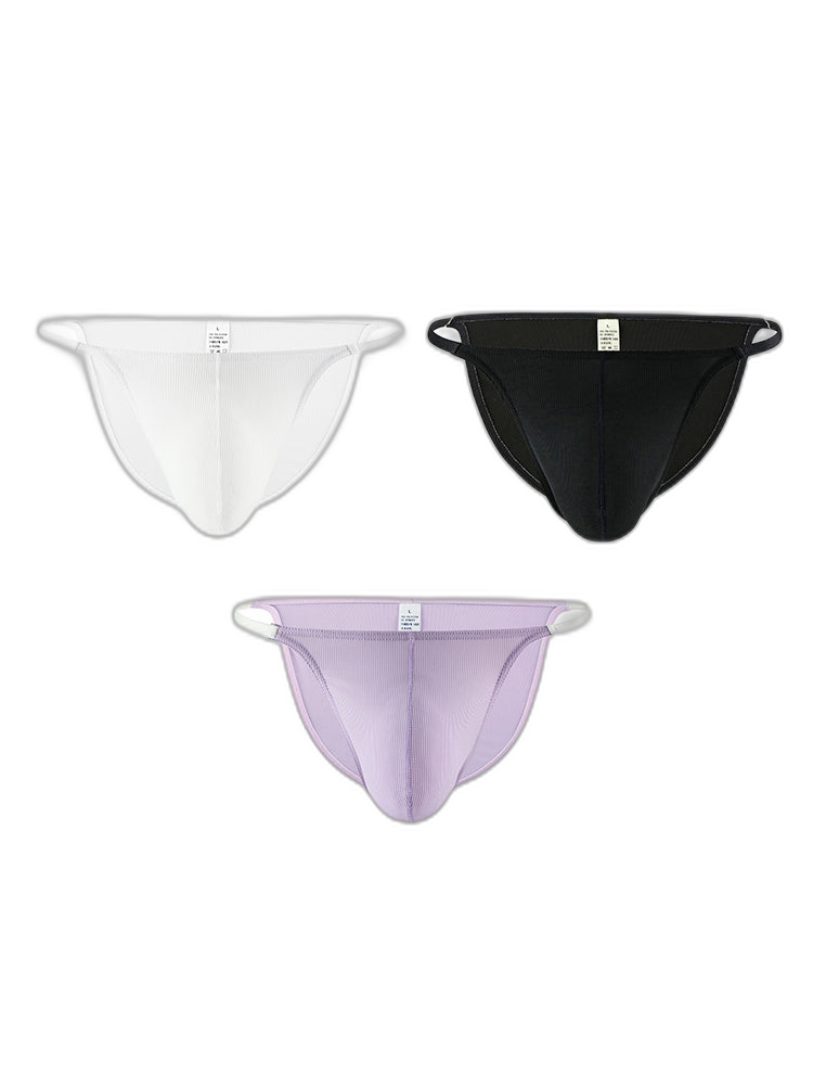 Men's Sexy Big Support Pouch Low-rise String Bikini