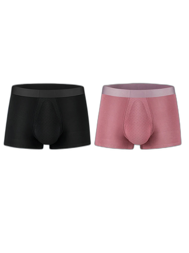 Men's Seamless Trunks with Organic Latex Support Cup
