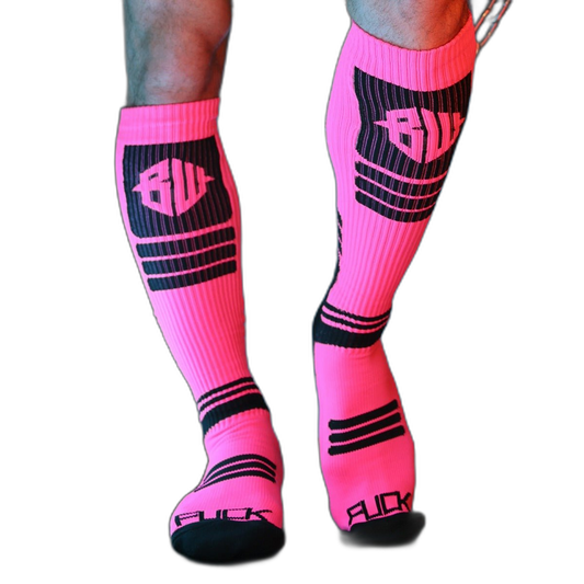 Breedwell Hypnotix Socks Neon Pink