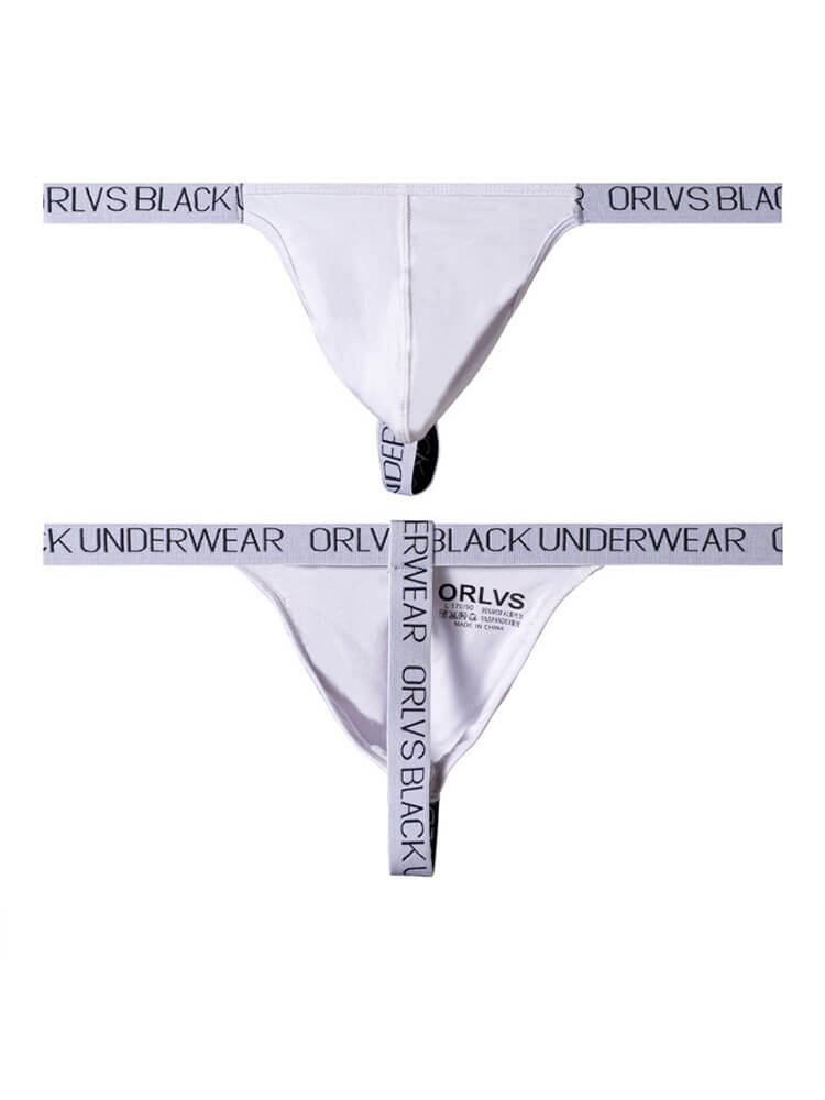 Solid Color Modal Comfortable Breathable Thong