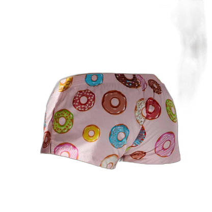 SEOBEAN Playful Donut Cotton Boxers