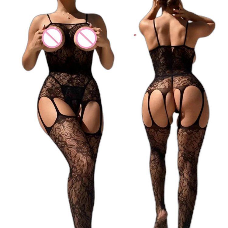 One-Piece Fishnet Hollow Temptation Tights