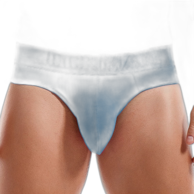 Men’s Sexy Fluorescent Mesh Bikini