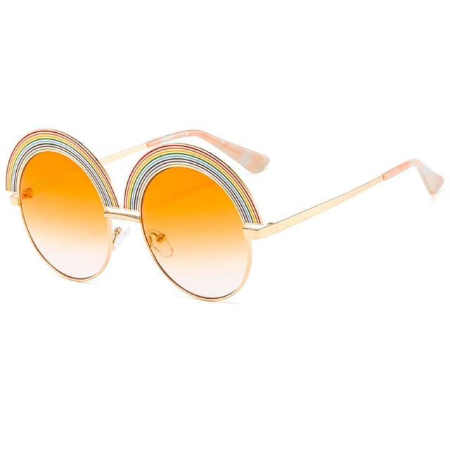 Rainbow Round Sunglasses