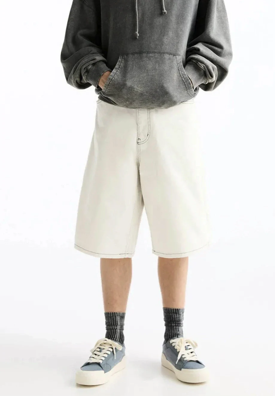 Baggy Fit Denim Jorts
