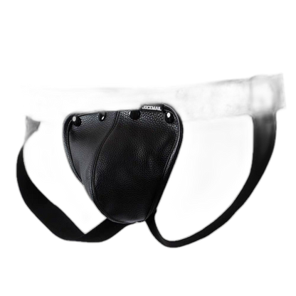 Studded Leather Harness & Jockstrap Set
