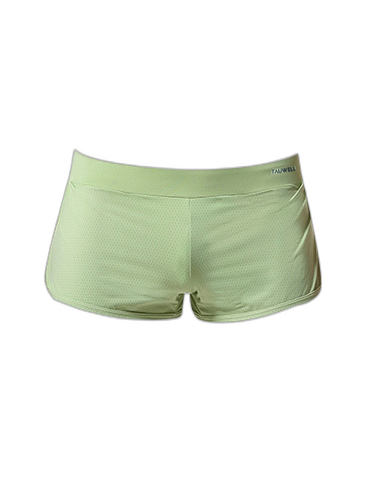 Men's Breathable Mesh Boxer Shorts With Separate Pouch