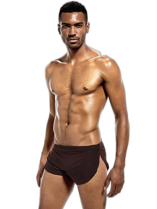 4 Pack Men’s Sexy High Vent Boxer Shorts