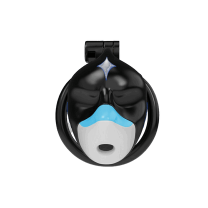 Furrjoi Shark Chastity Cage Blue