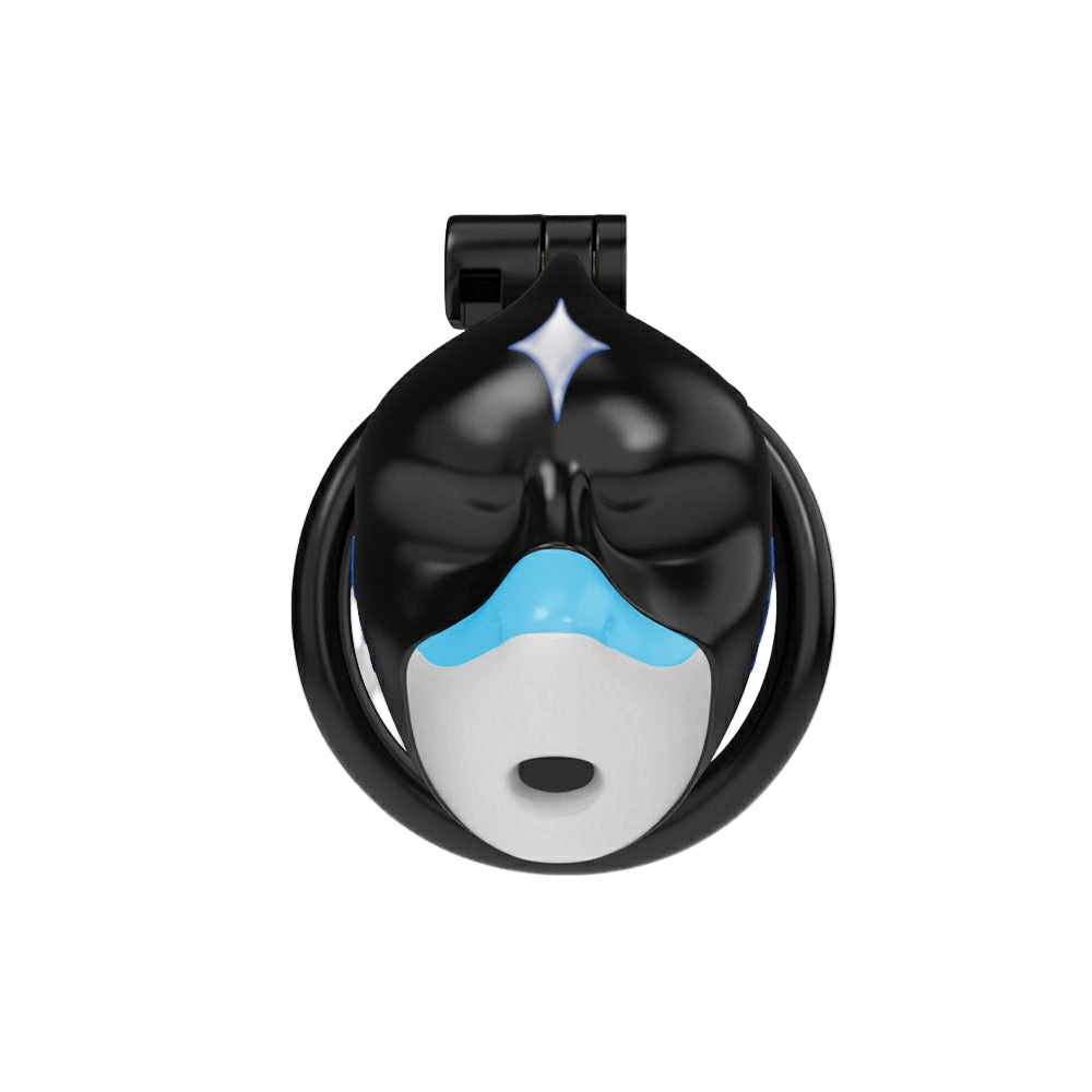 Furrjoi Shark Chastity Cage Blue