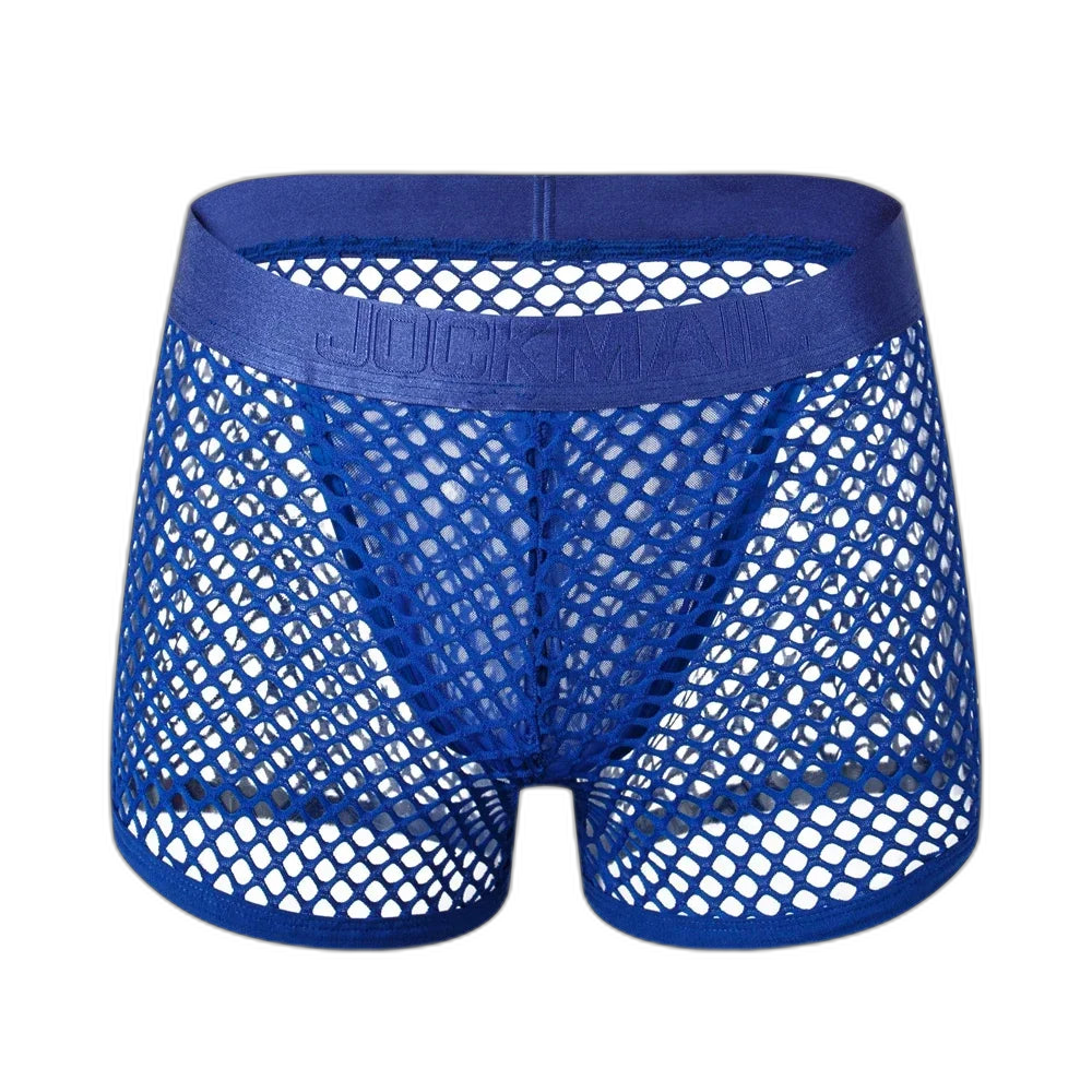 Jockmail 'Reveal All Fishnet' Underwear Shorts