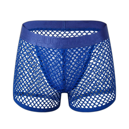 Jockmail 'Reveal All Fishnet' Underwear Shorts
