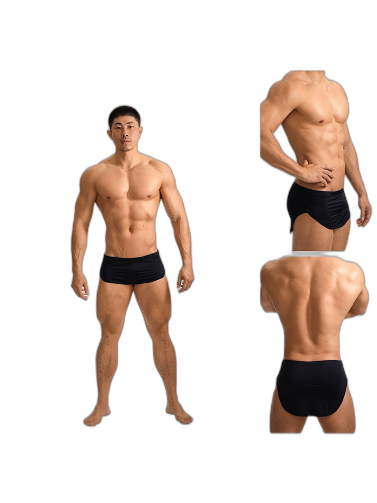 Men's Detachable Ice Silk Underwear Home Pants