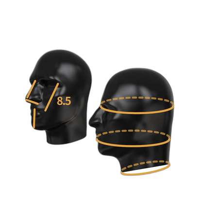 THE RUBBER PRISONER Anatomical Latex Mask