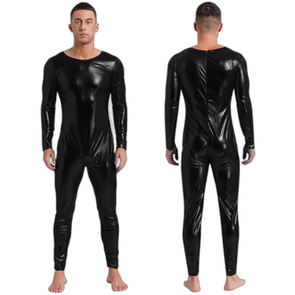 Galactic Vogue Metallic Bodysuit