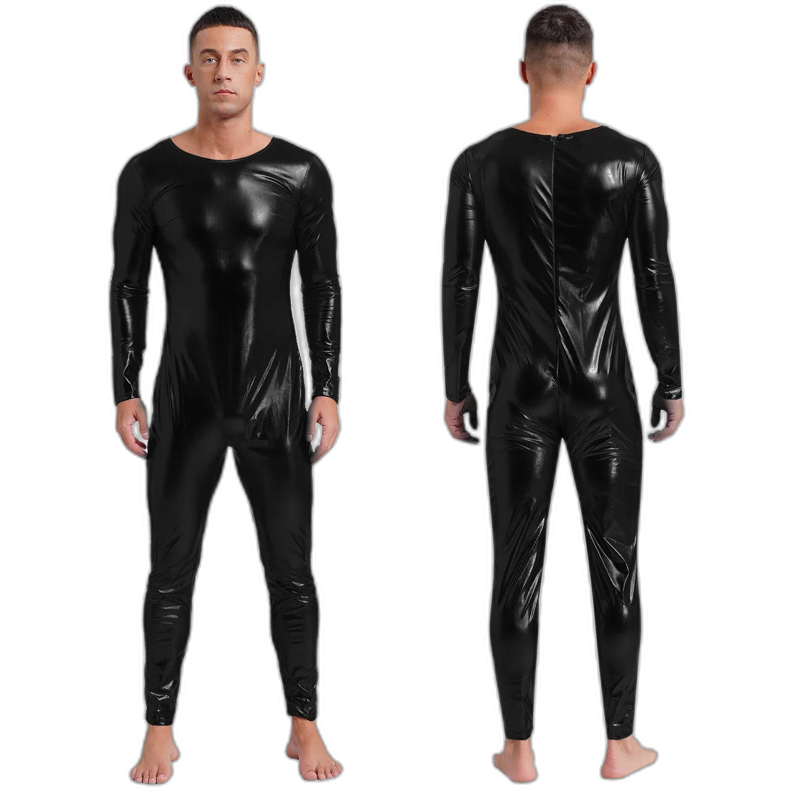 Galactic Vogue Metallic Bodysuit
