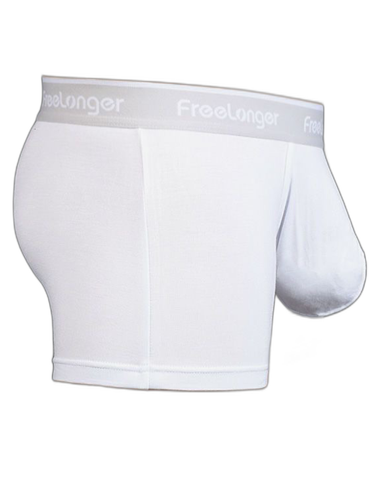 FreeLonger Men's Comfy Separate Big Pouch Trunks