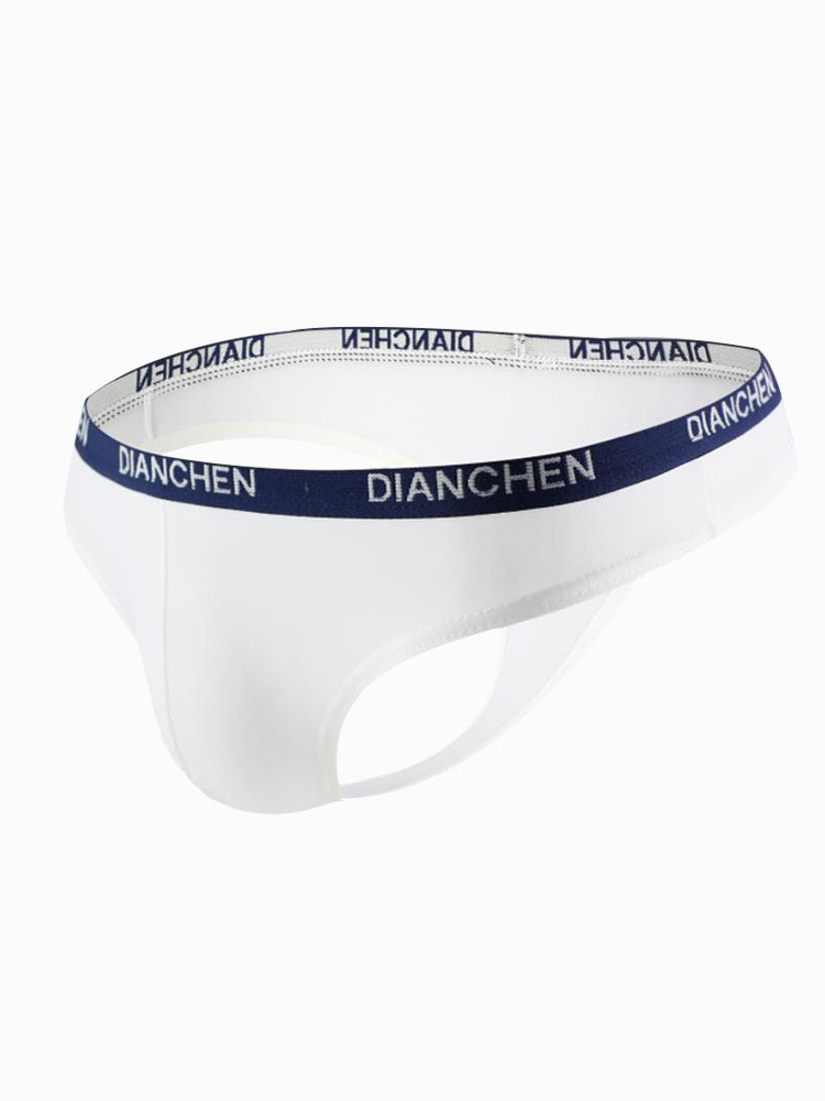 4 Pack Men's Sexy Comfortable Ice Silk Breathable Thong