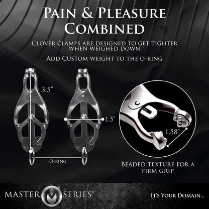 Japanese Clover Clamps (no chain)