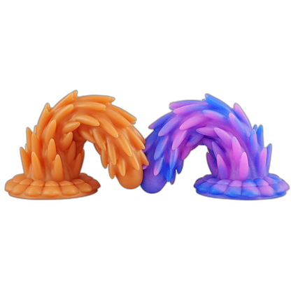Burr - Spiked Dildo - Silicone Dildo - Huge Anal Dildo
