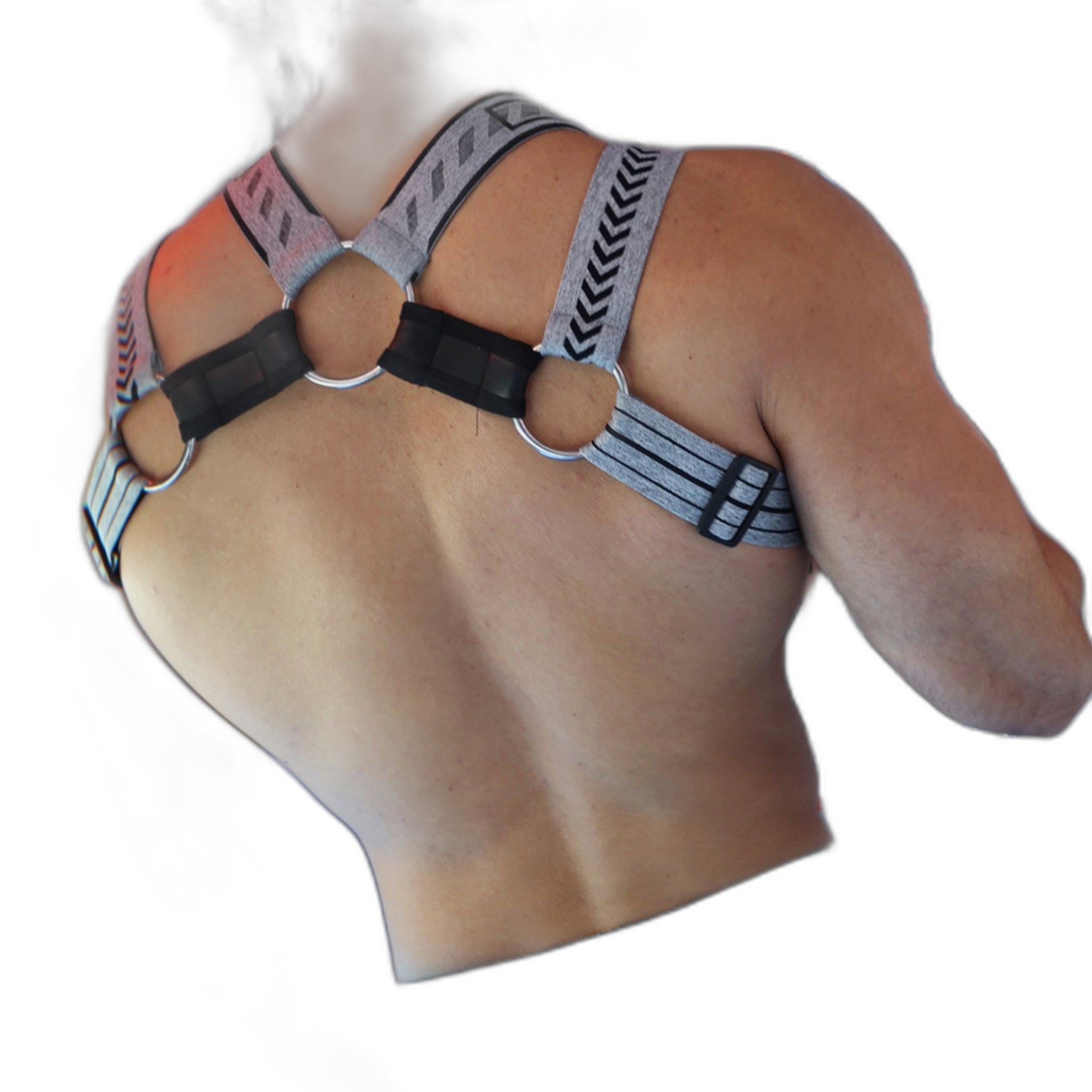 Breedwell Mister Luxe Body Harness Heather Grey