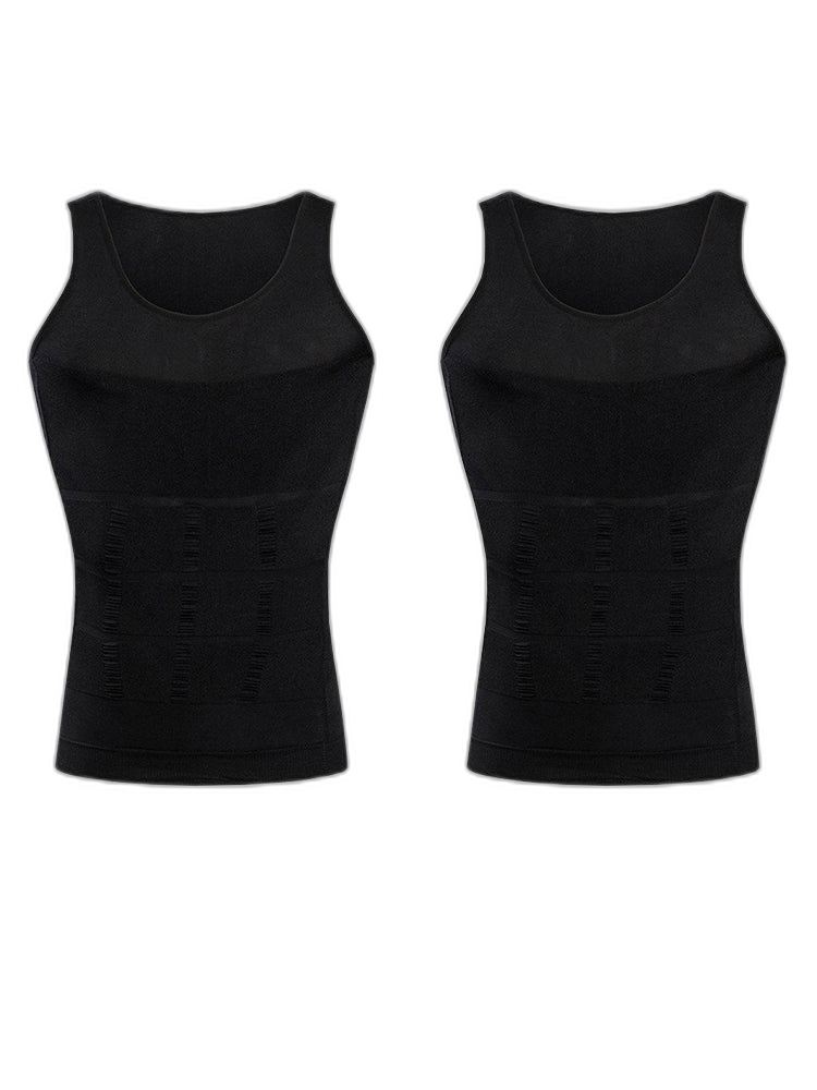 2 Pack Men Body Slimming Tummy Shaper