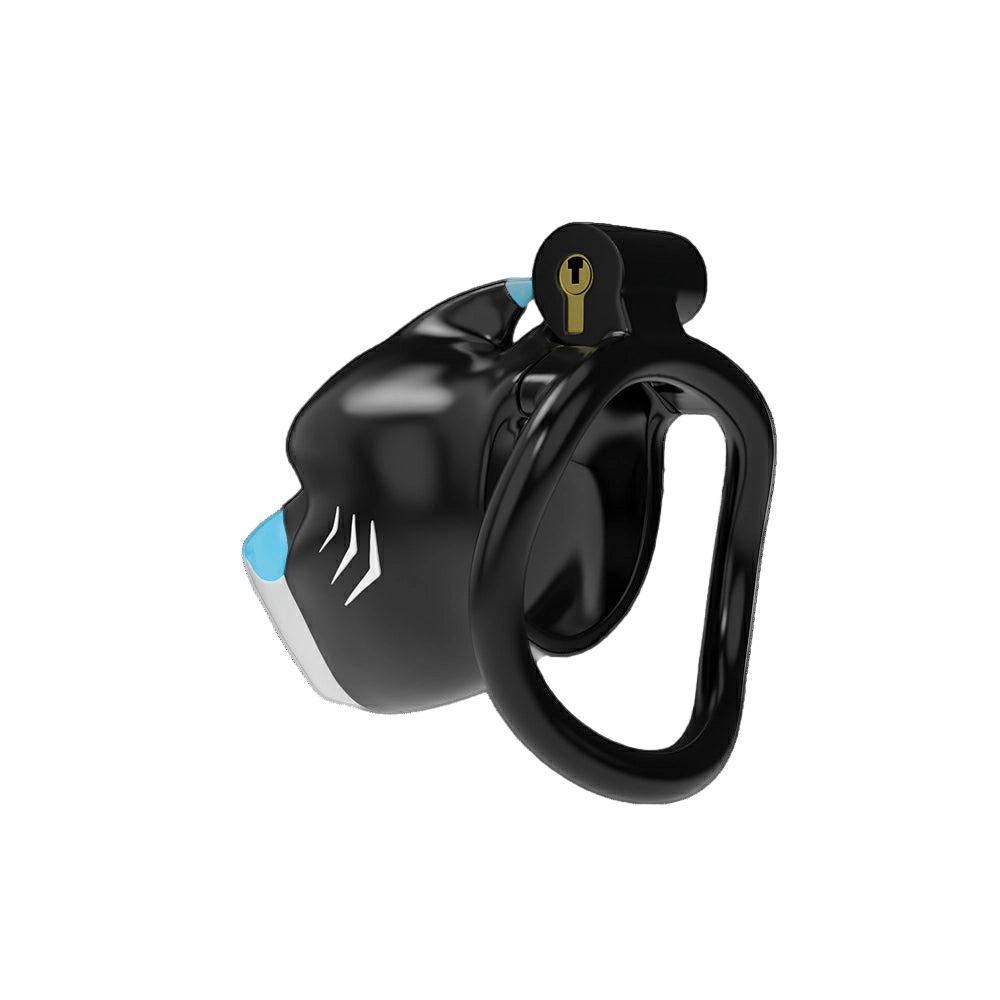 Furrjoi Shark Chastity Cage White