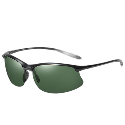 Semi Rimless Sports Polarised Sunglasses