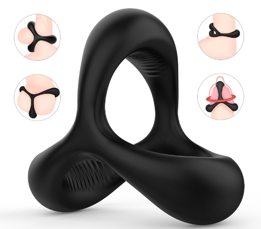 Black Silicone Y-Ring