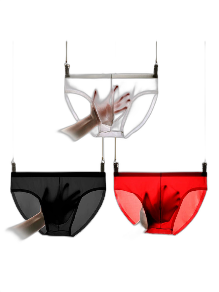 Men's Breathable Seamless Thin Briefs