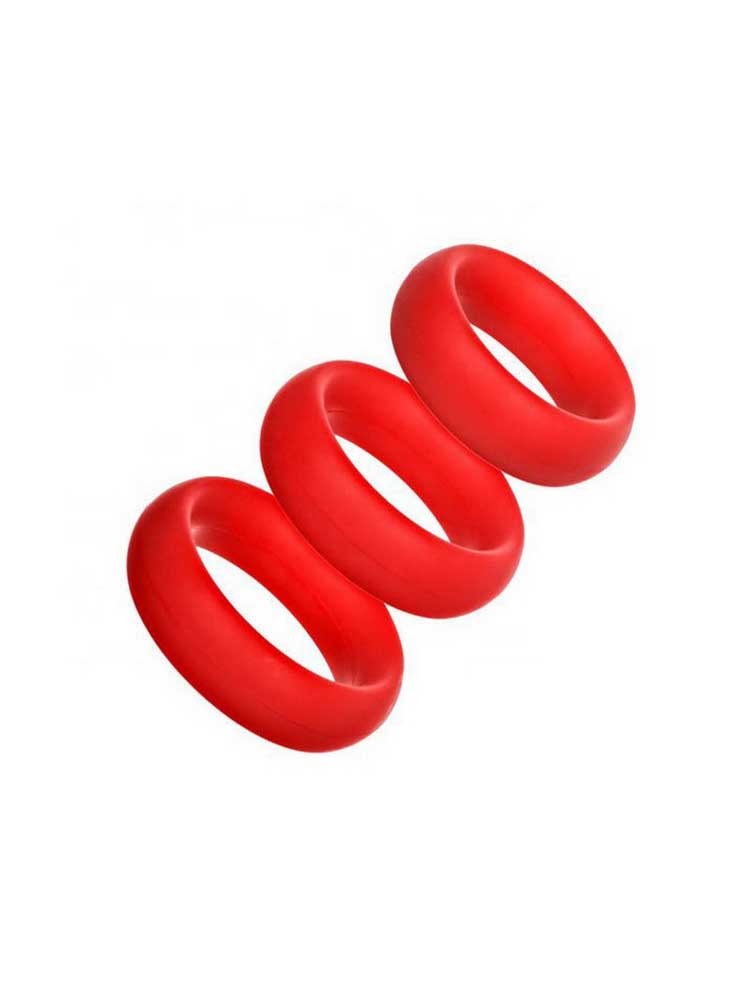 Silicone Locking Sperm Ring Set