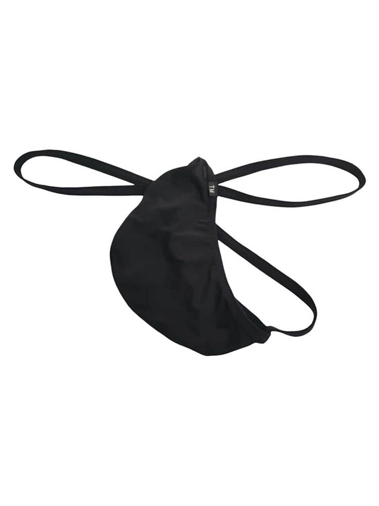 Men's Elastic U-Convex Pouch Thin Strap Thong