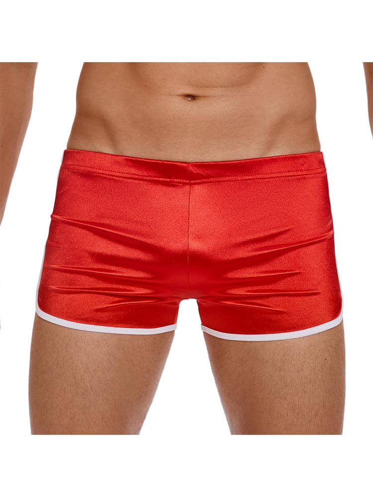 Men's Silky Smooth Elastic Tight-Fit Sports Shorts