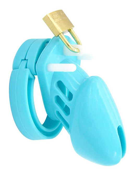 Multi-Colored Short Soft Silicone Chastity Lock