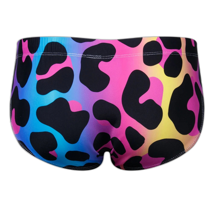 Jockmail Funky Leopard Push-Up Swim Trunks