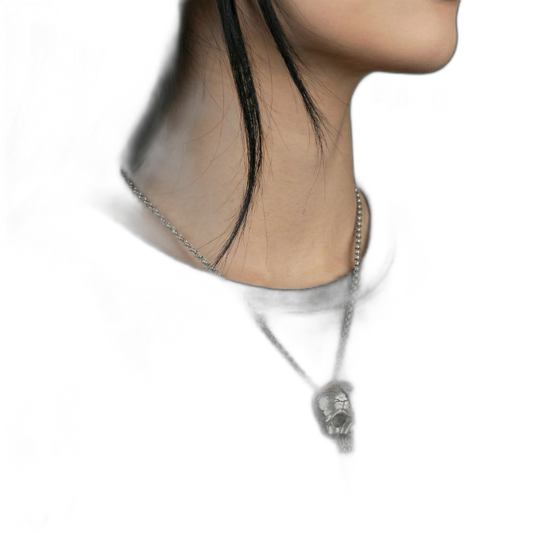Shattered Skull Necklace