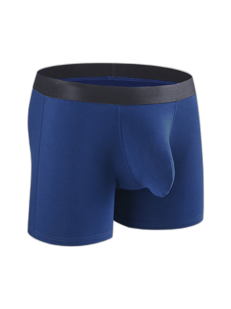 Men's Separate Big Pouch Long Boxer Briefs