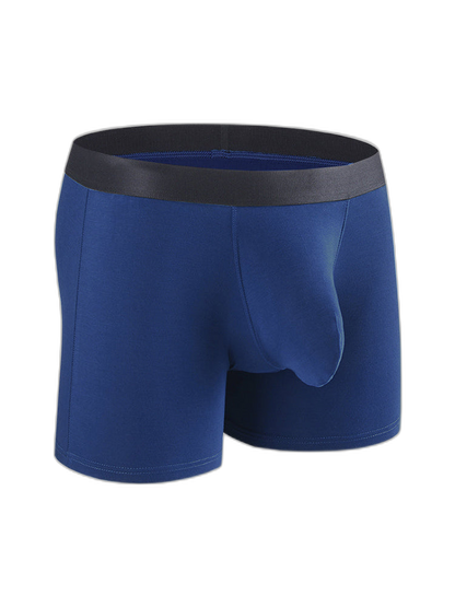 Men's Separate Big Pouch Long Boxer Briefs