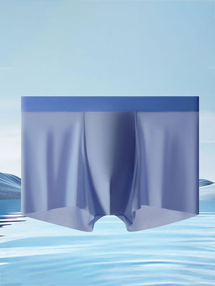 Men's Ultra-Thin Antibacterial Boxer Briefs