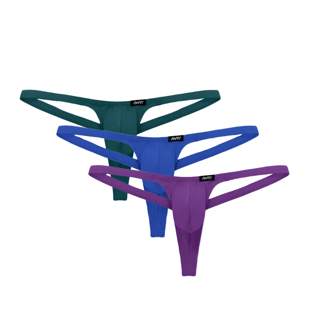 3 Pack PULSE V-String Thong