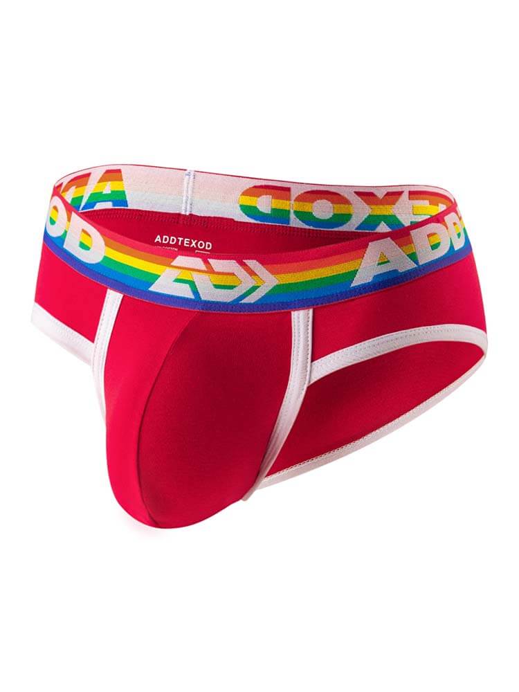 Men's Classic Rainbow-Waistband Briefs