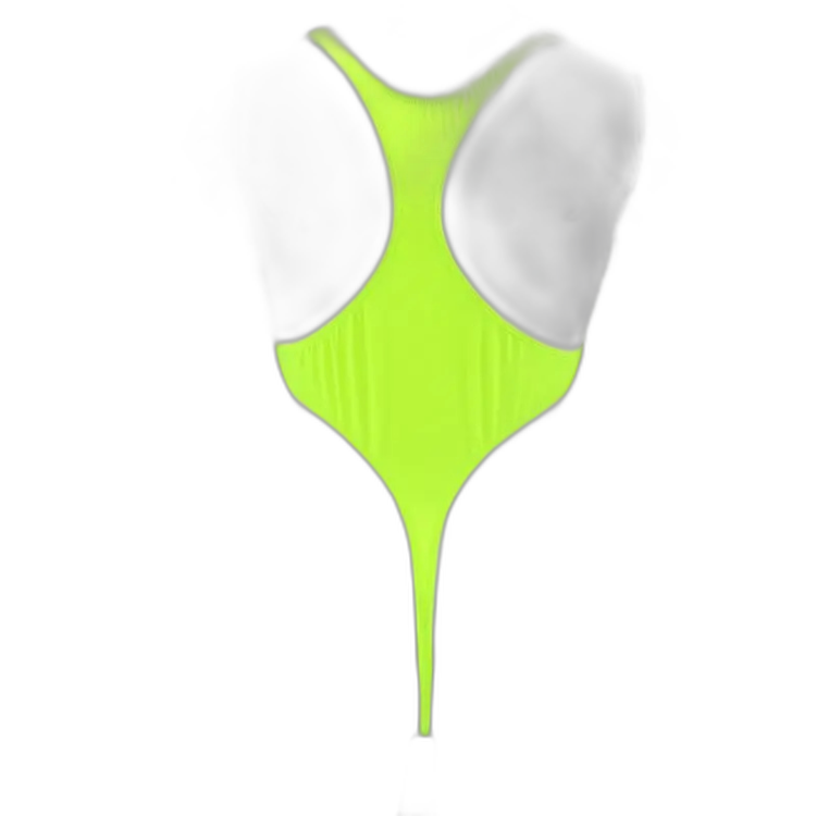 Bright Lights Big Package Men's Neon Bodysuit