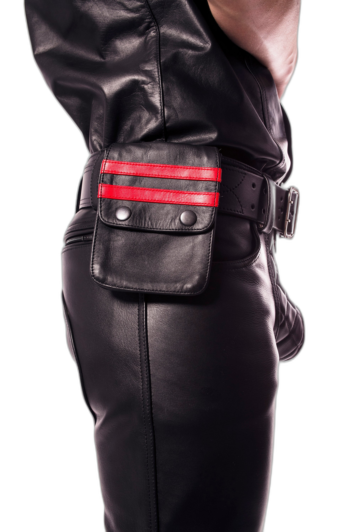 Prowler RED Leather Wallet Black/Red
