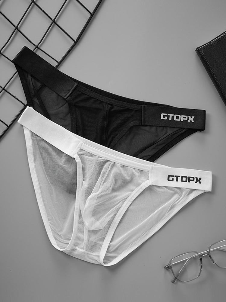 2 Pack Men's Sexy Mesh Bikini – Sheer & Breathable