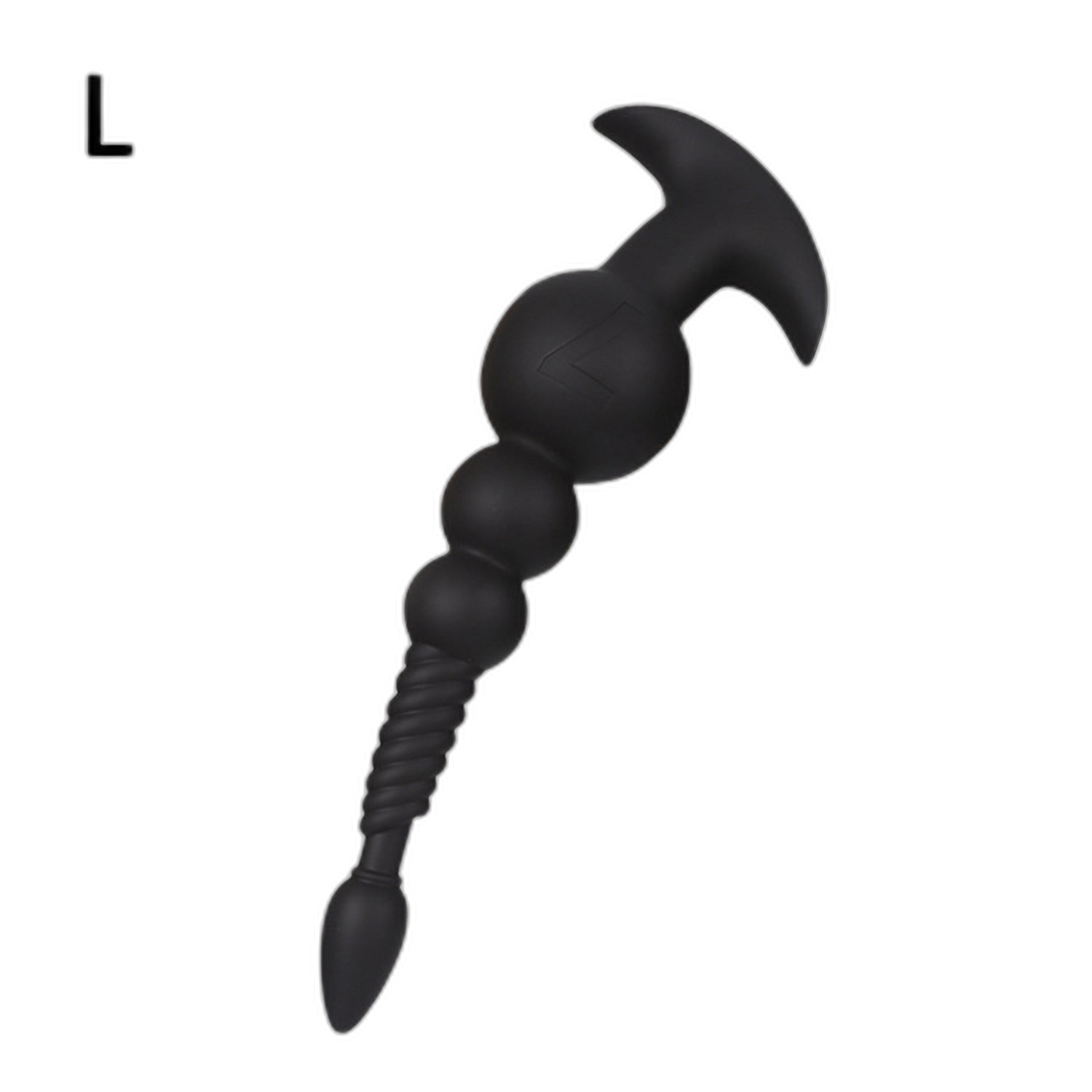Rama - Silicone Anal Beads  - 3 Anal Balls With Tail - Anal Trainer